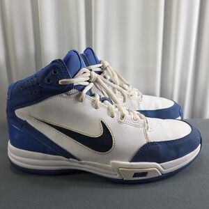 Nike Dream Hi Top Youth Shoes 383193-141 White/Light Blue US Men's Size 7...